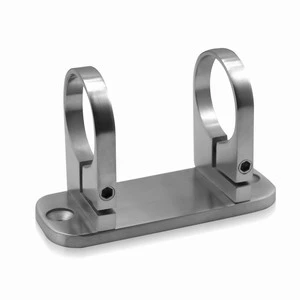 Stainless Steel Railing Wall Bracket Oblong Type