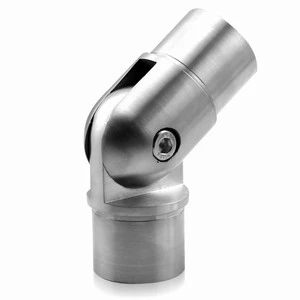 Adjustable Stainless Steel Handrail Elbow