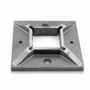 Base Plate for Square Railing Systems 40x40