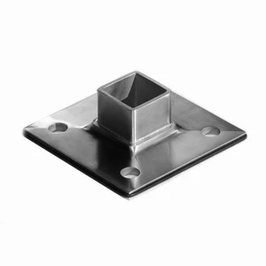 Square Wall Holder for Square Railing Systems 40x40