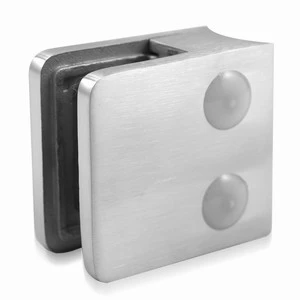 Stainless Steel Square Glass Panel Clips