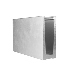 Aluminium Glass Channel 1kN