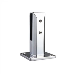 Glass Balustrade with Glass Spigots for Exterior Glass Fencing